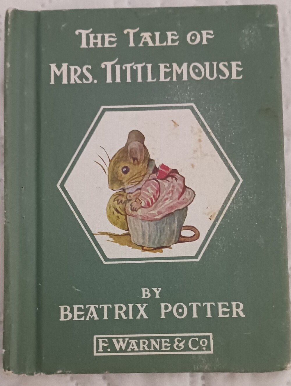 Beatrix Potter Vintage Peter Rabbit & Mrs. Tittlemouse Hardcover Books - Picture 3 of 16